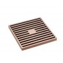 Square Slim Grate Floor Waste, 80mm Outlet Square Slim Grate Floor Waste, 80mm Outlet